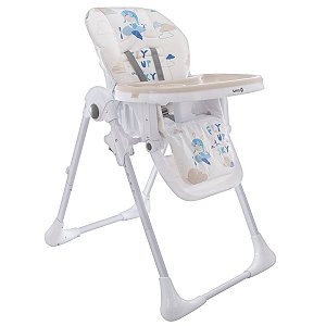 Cadeira de Alimentação Infantil Reclinável Altura Regulável Até 23Kg Feed Sky Blue Safety 1St