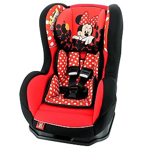 Cadeirinha de Bebe Para Auto de 0 a 25 kg Primo Minnie Mouse Red Disney Team Tex