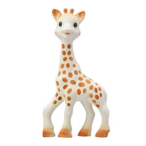 Mordedor Infantil Girafa 100% Natural +2 Meses Bege Sophie La Girafe