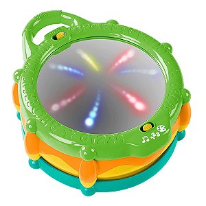 Brinquedo Interativo Tambor Luminoso e Musical Light e Learn +6 Meses Bright Starts