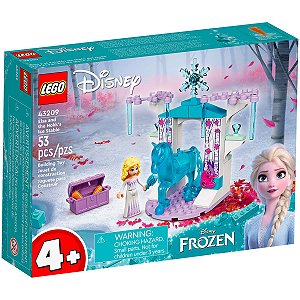 Lego Disney O Estábulo de Gelo da Elsa e do Nokk 53 Peças +4 Anos