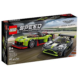 Brinquedo Lego Carros de Corrida Speed Champions Aston Martin Para Crianças +9 Anos 592 Pçs