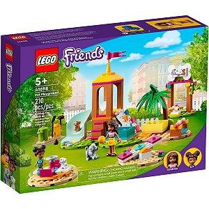 LEGO Friends Playground Para Animais Blocos de Montar Infantil Criança 5+ Anos 210 Peças