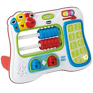 Brinquedo Educativo Bebê Infantil Ábaco Somar e Brincar +2 Anos Chicco