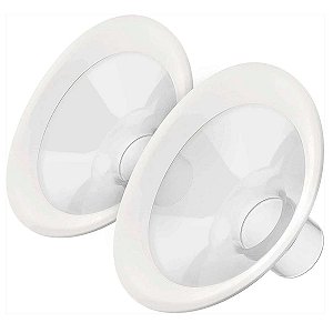 Funil Para Extrator de Leite Medela PersonalFit Flex Tamanho P 21mm 2un Compatível Extratores Medela