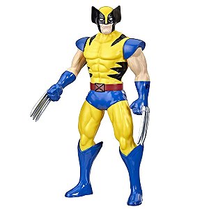 Boneco Articulado Wolverine Olympus X-Men Para Criança 4+Anos Marvel Hasbro