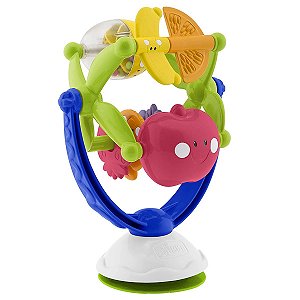Brinquedo Infantil Interativo Para Criança de 6-18 Meses Roda Gigante das Frutas Com Ventosa Chicco