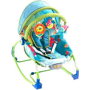 Cadeira de descanso Bebê 0 Até 18 Kg Bouncer Sunshine Baby Safety 1st Pets Azul