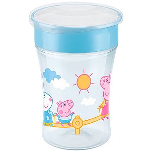 Copo Antivazamento Magic Cup 360° 230ml +8 Meses Peppa Pig Nuk