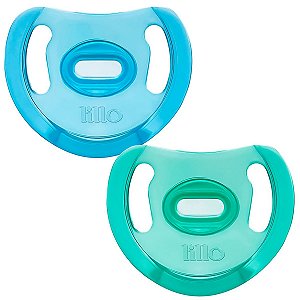 Chupeta infantil Lillo Soft Comfort 100% Silicone Com Estojo