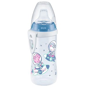 Copo Infantil 12+ Meses Active Cup Peppa Pig Azul Nuk