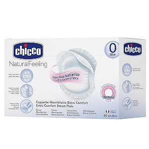 Discos Absorventes Antibacterianos Para Seios Chicco 30 Unidades