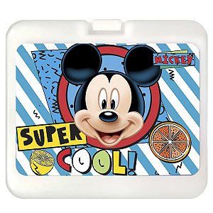 Lancheira Infantil Com Trava de Segurança Porta Skack 700 ml Livre de BPA Mickey Mouse Disney BabyGo