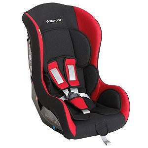 Cadeirinha de Bebe Reclinável Para Auto De 0 Até 25 kg Grupos 0+,1 e 2 Preto Vermelho Maximus Galzerano