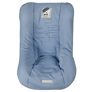 Capa Protetora Para Bebê Conforto Almofada Infantil Universal Hipoalergênica Azul D'Bella For Baby