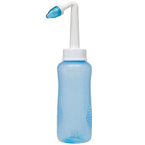 Lavador Nasal Infantil Para Limpeza Nasal 300ml Controle de Fluxo e 2 Bicos de Silicone Macio Buba