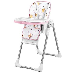 Cadeira Alimentação Refeição Infantil Bebê Até 15kg Ajustavel Reclinavel Multi Chair Rosa Fisher Price
