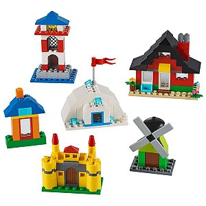 LEGO Classic 790 pçs, Kit Robótica Estrutural Infantil Montagem