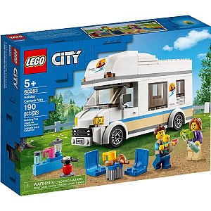 Brinquedo Lego City Blocos de Montar Trailer De Férias 190 peças Para Crianças 5+ Anos Lego