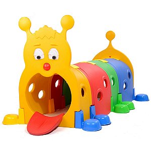 Brinquedo Infantil Túnel Centopeia Playground Recreação Festa Criança Desmontável Compacto Importway