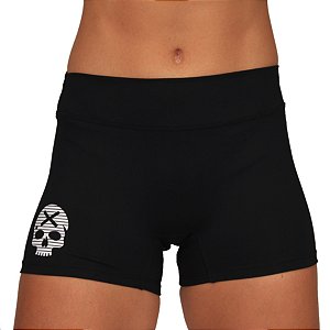 Short Curto Bs Cross Game - Preto Skull