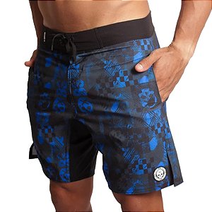 Bermuda Bs Cross - Blue Skull