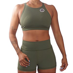 Conjunto Bs Cross - Verde Militar