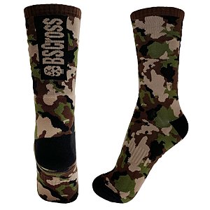 Meia De Compressão Bs Cross - Tropical Camo