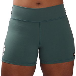 Short Intermediário Bs Cross Para Crossfit - Logo Vermelha Preto