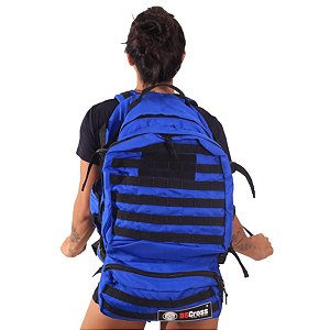 Mochila Army Bs Cross 60 Litros - Azul