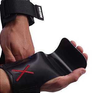 Power Grip Personalizado Bs Cross - Preto/Vermelho