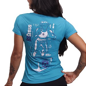 Camiseta Bs Cross - Box Jump Azul