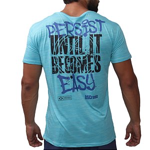 Camiseta Bs Cross - Persist Azul