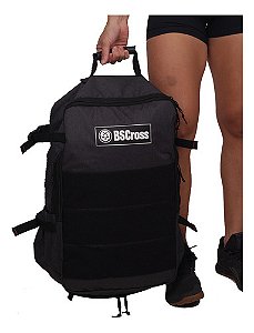 Mochila Elite II Bscross 60 Litros - Cinza Escuro