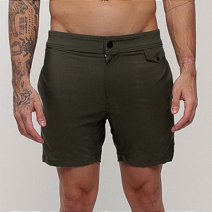 Bermuda Casual Bscross All In One Color - Verde Escuro