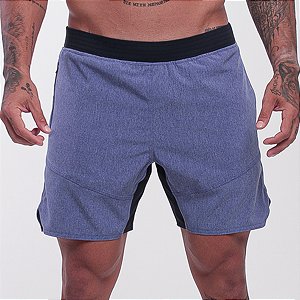 Short Curto Bscross Ziper - Roxo