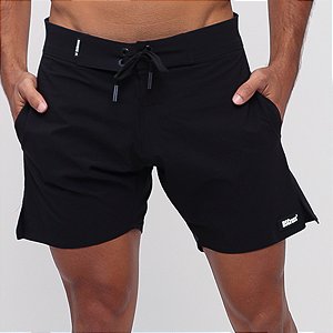 Bermuda Curta Pro Bscross Impermeavel - Preto