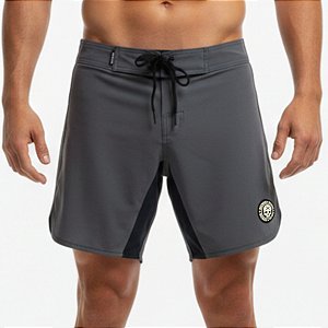 Bermuda Curta Bscross Speed - Cinza Chumbo