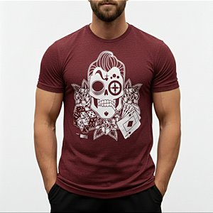 Camiseta Bscross - Full House Skull