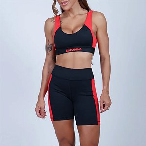 Conjunto Bscross Recortes - Preto