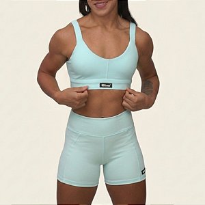 Conjunto Bscross Levanta Bumbum - Verde Água