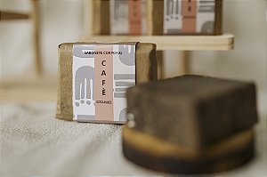 Sabonete corporal esfoliante CAFÉ