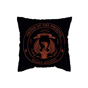 Capa de Almofada Ordem da Fênix Com Zíper