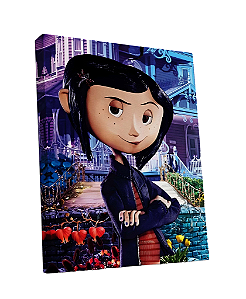 Tela Sublimada em Tecido Borda Infinita Coraline