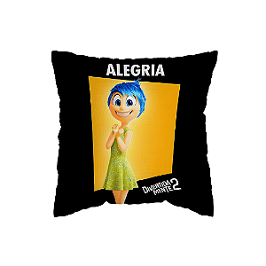 Capa de Almofada Divertidamente Emoções Com Zíper