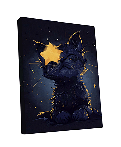Tela Sublimada em Tecido Borda Infinita Gatinhos