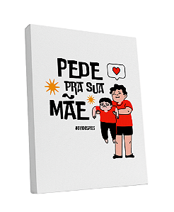 Tela Sublimada em Tecido Borda Infinita Dia dos Pais