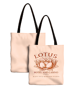 Ecobag Lotus Cassino - Percy Jackson e os Olimpianos