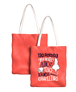 Ecobag Alice no País das Maravilhas