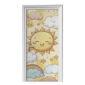 Capa de Porta Sol Fofo Infantil c/ Elástico